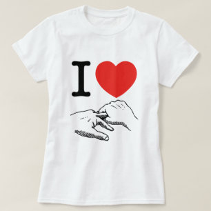 I Heart (Kärlek) Anal Tröja