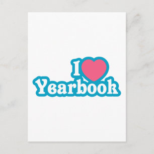I Heart/Kärlek-årsbok Vykort