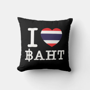 I Heart (Kärlek) Baht Kudde