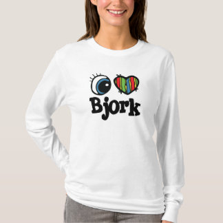 I Heart (Kärlek) Bjork Tee Shirt