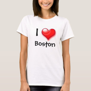 I Heart Kärlek Boston T Shirt