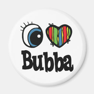 I Heart (Kärlek) Bubba Magnet