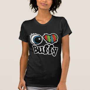 I Heart (Kärlek) Buffy Tee