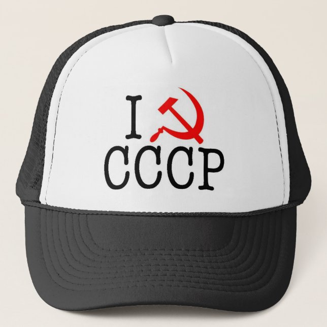I Heart (KÄRLEK) CCCP Keps (Framsida)