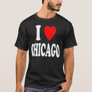 I Heart (Kärlek) Chicago T Shirt