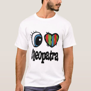 I Heart (Kärlek) Cleopatra Tee Shirt
