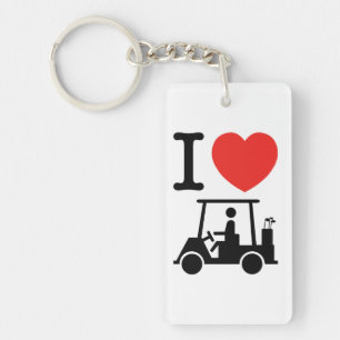 I Heart (Kärlek) Golf Cart