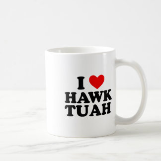 I Heart Kärlek Hawk Tuah _1 Kaffemugg