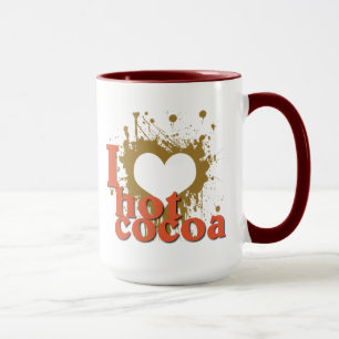 I Heart (Kärlek) Hett Kakao Mugg