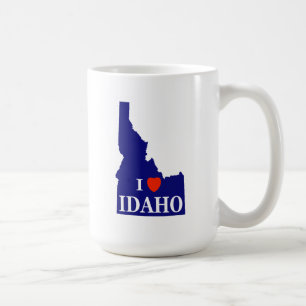 I Heart (Kärlek) Idaho Kaffemugg