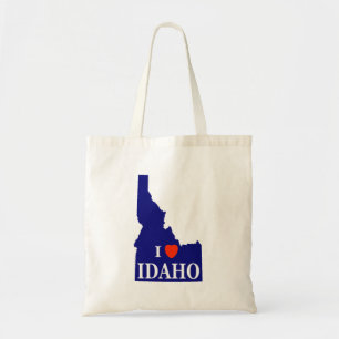 I Heart (Kärlek) Idaho Tygkasse