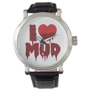I Heart (Kärlek) Lera Armbandsur