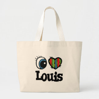 I Heart (Kärlek) Louis Jumbo Tygkasse