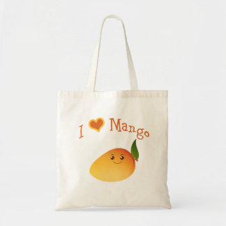 I Heart (kärlek) Mango Tygkasse