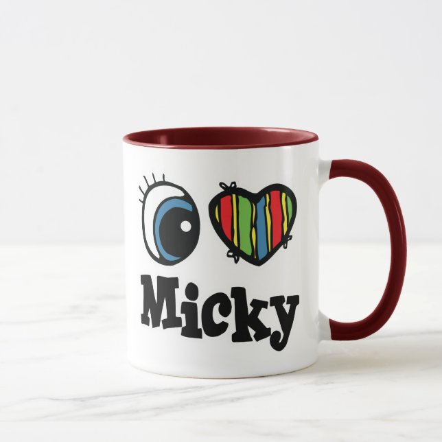 I Heart (Kärlek) Micky Mugg (Höger)