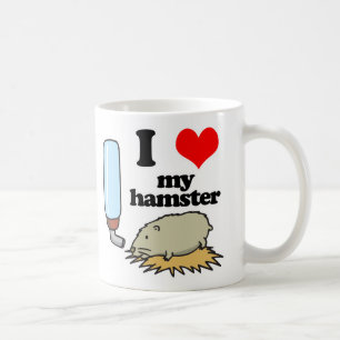 I Heart (Kärlek) My Hamster Kaffemugg