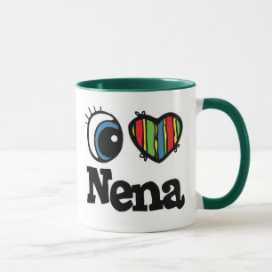 I Heart (Kärlek) Nena Mugg