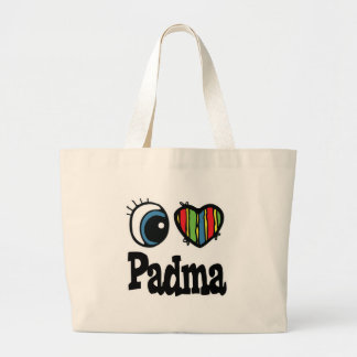 I Heart (Kärlek) Padma Jumbo Tygkasse