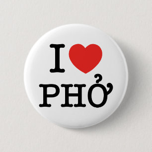 I Heart (Kärlek) Pho Knapp