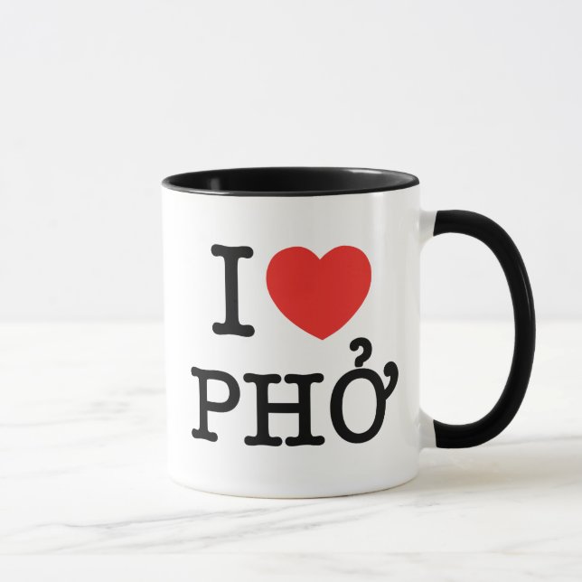 I Heart (Kärlek) Pho Mugg (Höger)