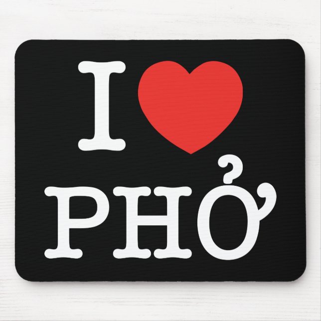 I Heart (Kärlek) Pho Musmatta (Framsidan)