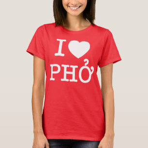 I Heart (Kärlek) Pho Tee Shirt