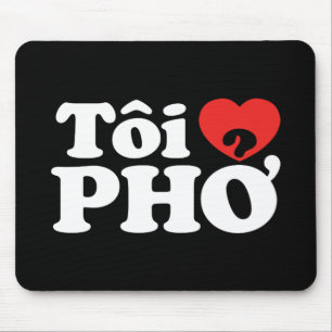 I Heart (Kärlek) Pho (Tôi ❤ PHỞ) vietnamesiskt spr Musmatta
