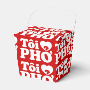 I Heart (Kärlek) Pho (Tôi ❤ PHỞ) vietnamesiskt spr Presentaskar