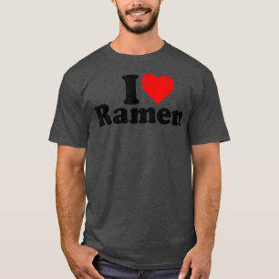 I Heart Kärlek Ramen Japanska Noodles431 T Shirt
