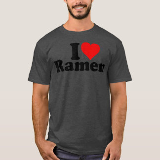 I Heart Kärlek Ramen Japanska Noodles431 T Shirt