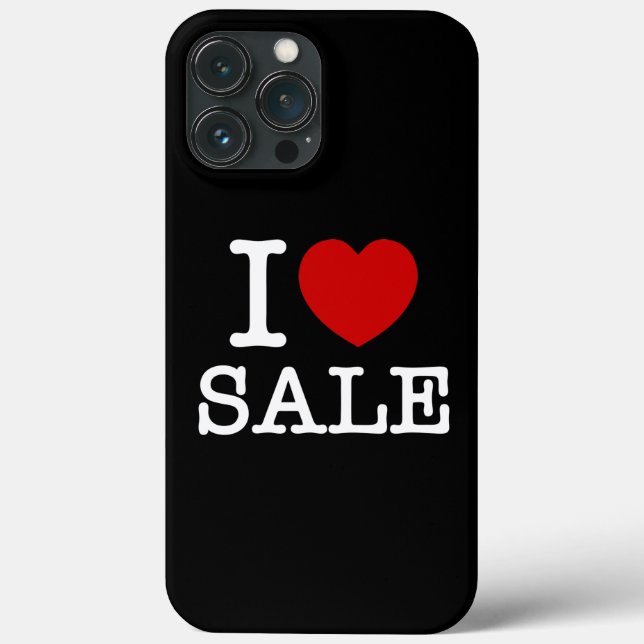 I HEART [KÄRLEK] SALE Fodral-Mate iphone case (Baksida)