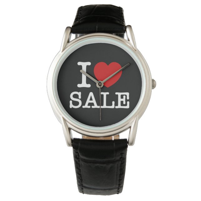 I Heart [Kärlek] Sälj Armbandsur (Framsida)