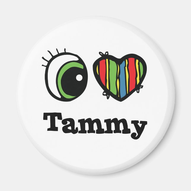 I Heart (Kärlek) Tammy Magnet (Framsidan)
