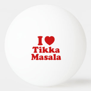 I Heart (Kärlek) Tikka Masala Pingisboll
