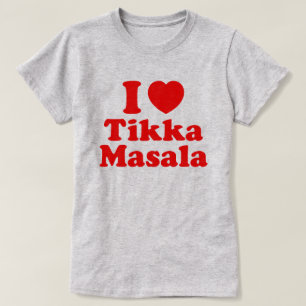 I Heart (Kärlek) Tikka Masala T Shirt