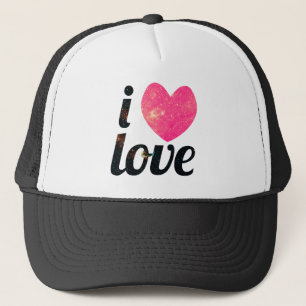I Heart Kärlek Truckerkeps