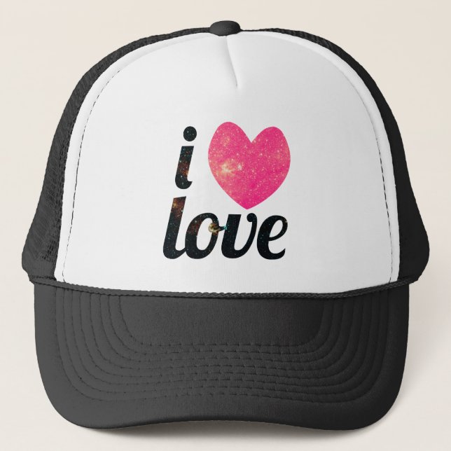 I Heart Kärlek Truckerkeps (Framsida)