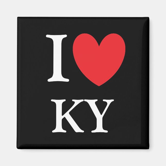 I Heart Kentucky Magnet (Framsidan)
