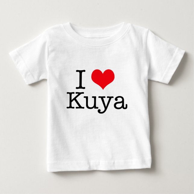I Heart Kuya Infant/Småbarn/Kids Stilar T-shirt (Framsida)