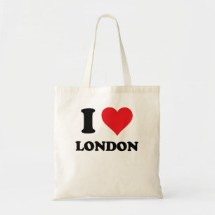 I Heart London First Namn I Kärlek Personlig Stuf Tygkasse