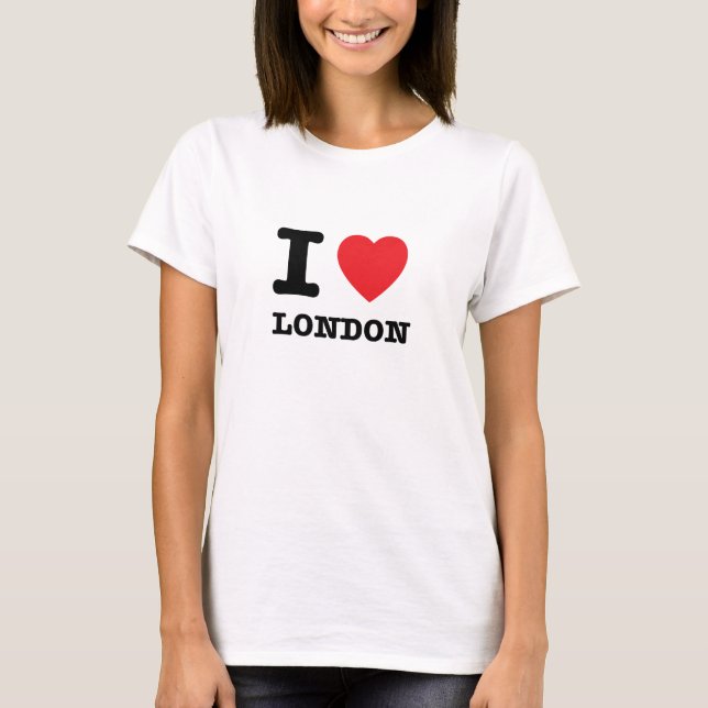 I Heart London T-Shirt (Framsida)