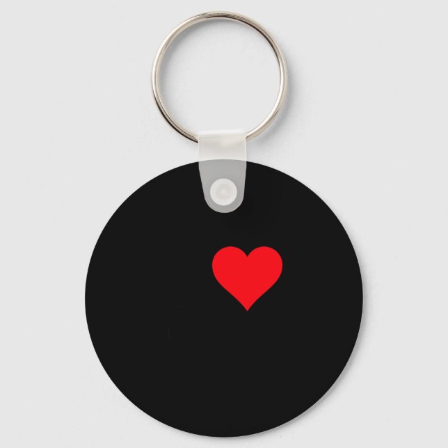 I Heart Louis First Name I Love D Stuff Premium Tr Nyckelring (Framsida)