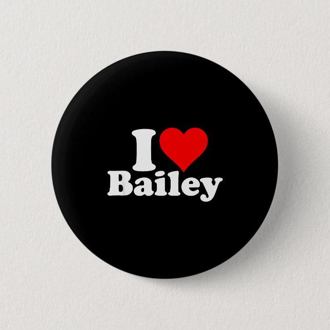 I Heart Love Bailey  Knapp (Framsida)