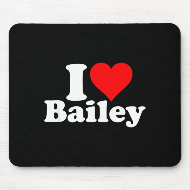 I Heart Love Bailey  Musmatta (Framsidan)