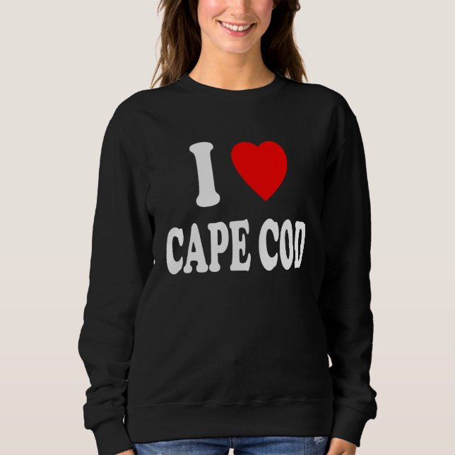 I Heart Love Cape Cod Travel Tourism Vacation T Shirt (Framsida)