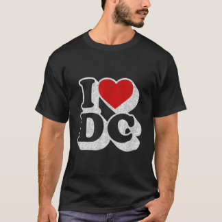 I Heart Love DC Washington DC Tshirt Souvenir Gif T Shirt