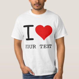 I Heart Love-mall T Shirt