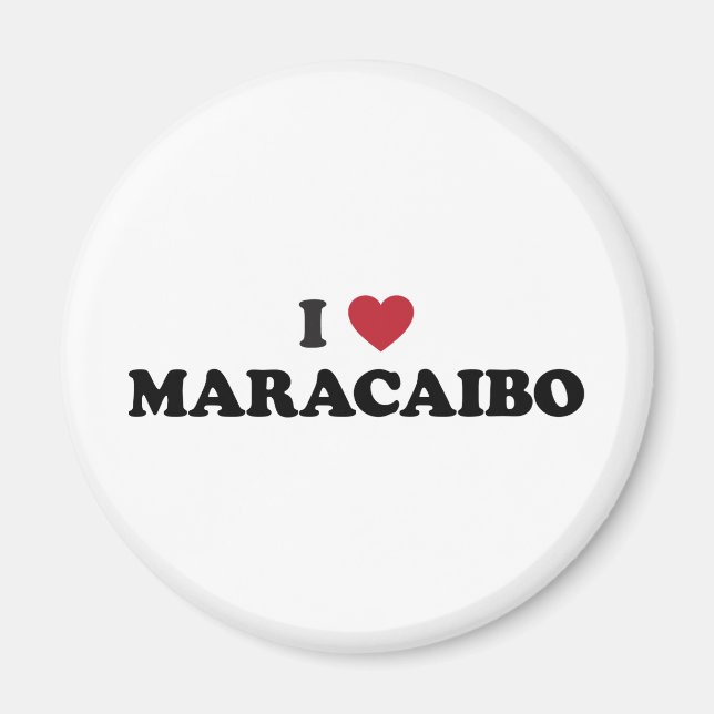 I Heart Maracaibo Venezuela Magnet (Framsidan)
