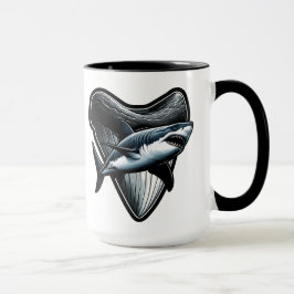 I Heart Megalodons Mugg
