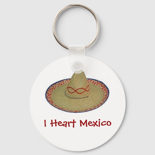 I Heart Mexico Nyckelring (Framsida)